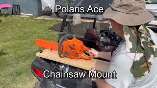 Polaris Ace RZR Chainsaw Mount UTV Side by Side by Jeep Creep 105 views 1 month ago 7 minutes, 10 seconds