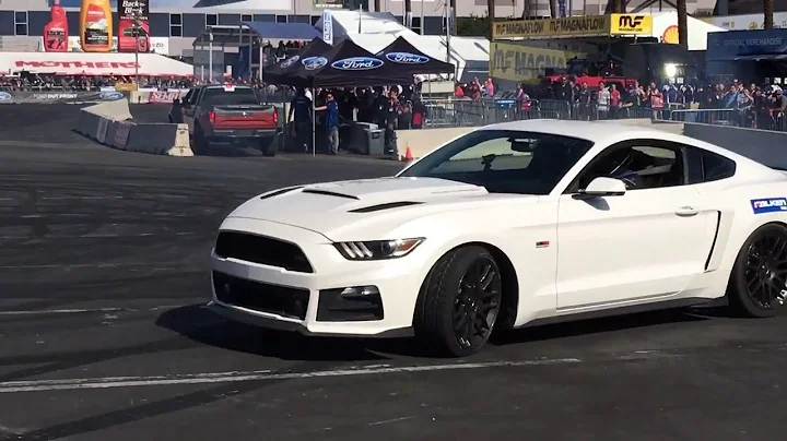 Drifting & Hot Laps in a Ford Focus RS at Ford Out Front SEMA 2016 11-1-16