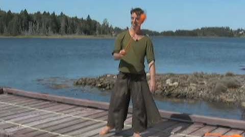 Beginner Poi Dancing Lesson: Commentary on Turning with One Poi