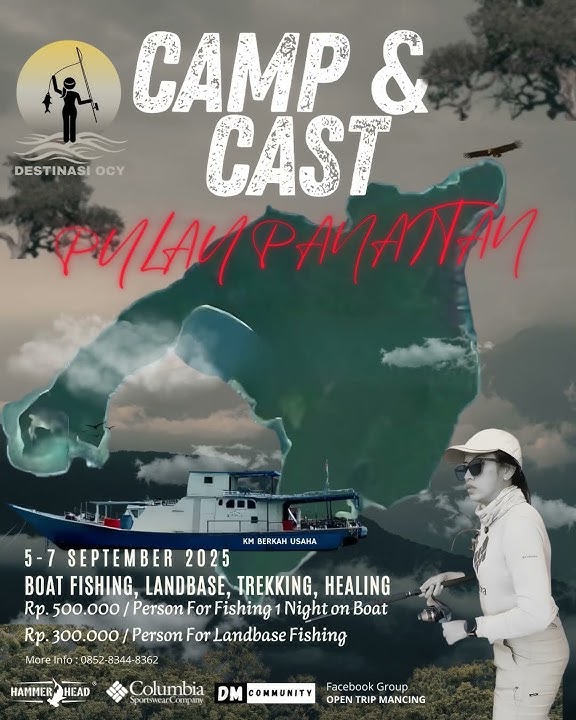 Mau ikutan nggak? Mancing Camping Trekking Plus Healing di Pulau Panaitan