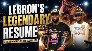 LeBron James Legendary Career Resume Championships Ps Records More