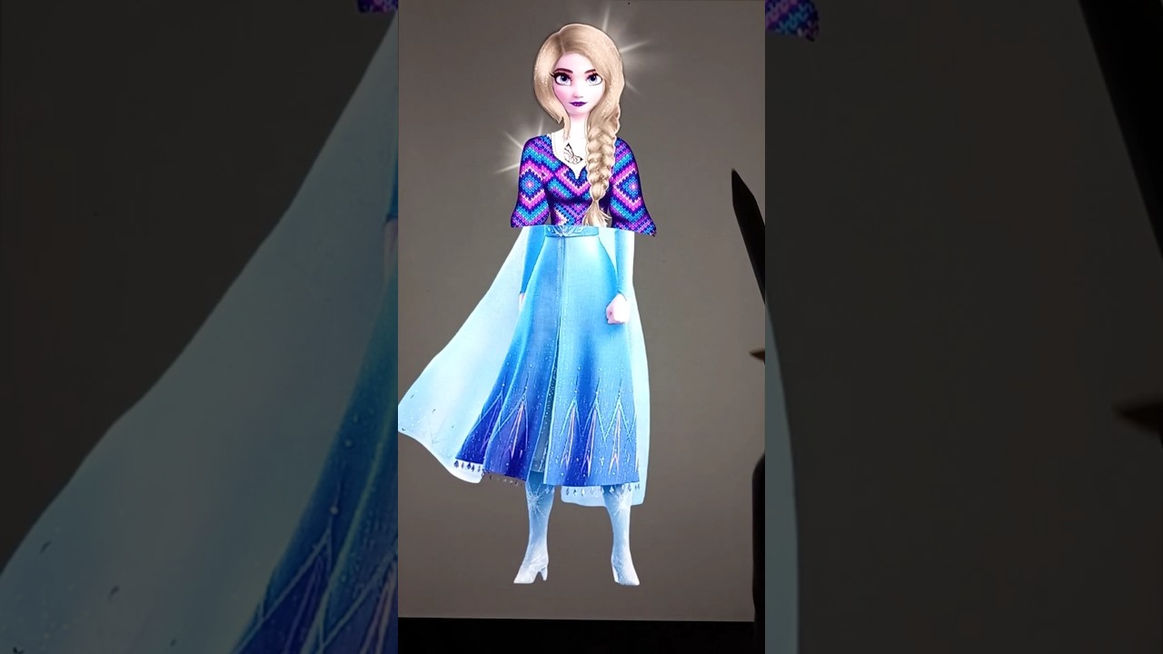 Disney Elsa glow up 