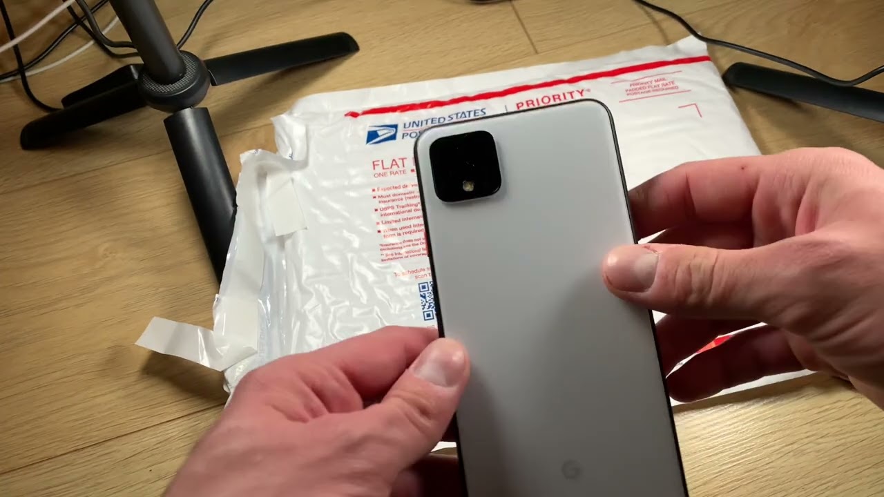 Google pixel 4xl 128 go white (lot 