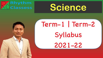 Term-wise Syllabus of Science 2021-22 (CBSE Class 9th and 10th) | Rhythm Classes