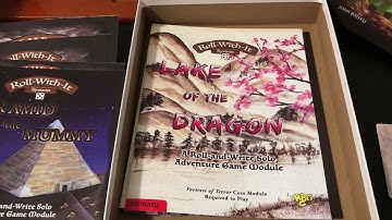 Fortress of Terror: solo roll & write Modules 4-6