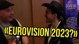 AIDAN (MESC 2022) - Interview at The Eurovision Pre-Party in London
