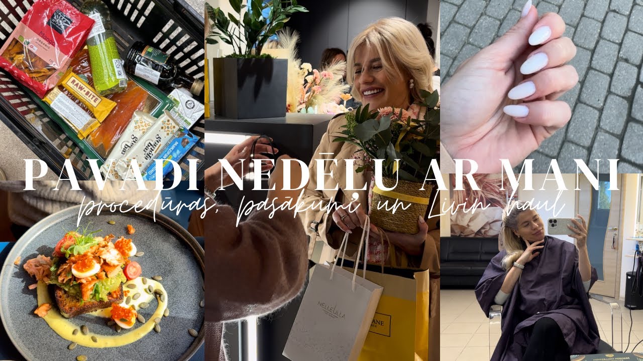 LIVIN HAUL, PROCEDŪRAS, PASĀKUMI UN MĀMIŅDIENAS KONCERTS. VLOGS #409