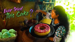 This pink cake, sure would be a surprise! & Coconut stirfry, 2 pickles from Cabbages |Traditional Me