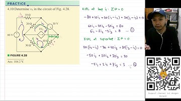 Practice 4.10 - Engineering Circuit Analysis - Hayt & Hemmerly, 9th Ed - Superloop