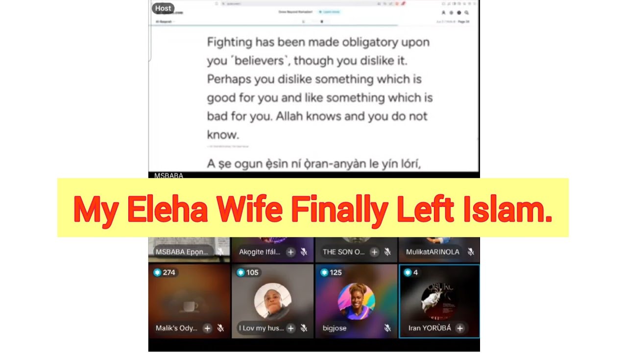 EXPOSED: Hausa Historian Is Crying Because Fulani Burnt Down Their History Books To Grab Their Land.