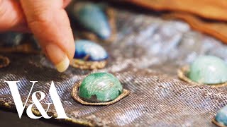 ASMR at the museum | Conserving Vivien Leigh's Cleopatra Cloak | V&A