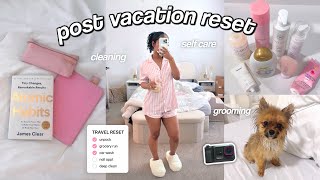 POST VACATION RESET | unpacking, cleaning, back to routine, self care ft. Insta360 Ace Pro 2