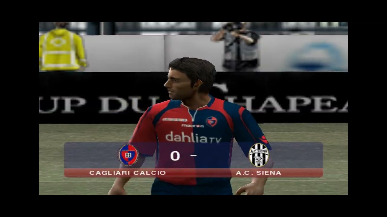 Estreia pelo Siena - 1ª Rodada Italiano - Rumo ao estrelato PES 2010 ...