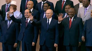 Russia courts African leaders at Russia-Africa summit