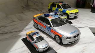 1.18 scale BMW 5 series Metropolitan Police Armed Response Vehicle (old style+ Extras) .