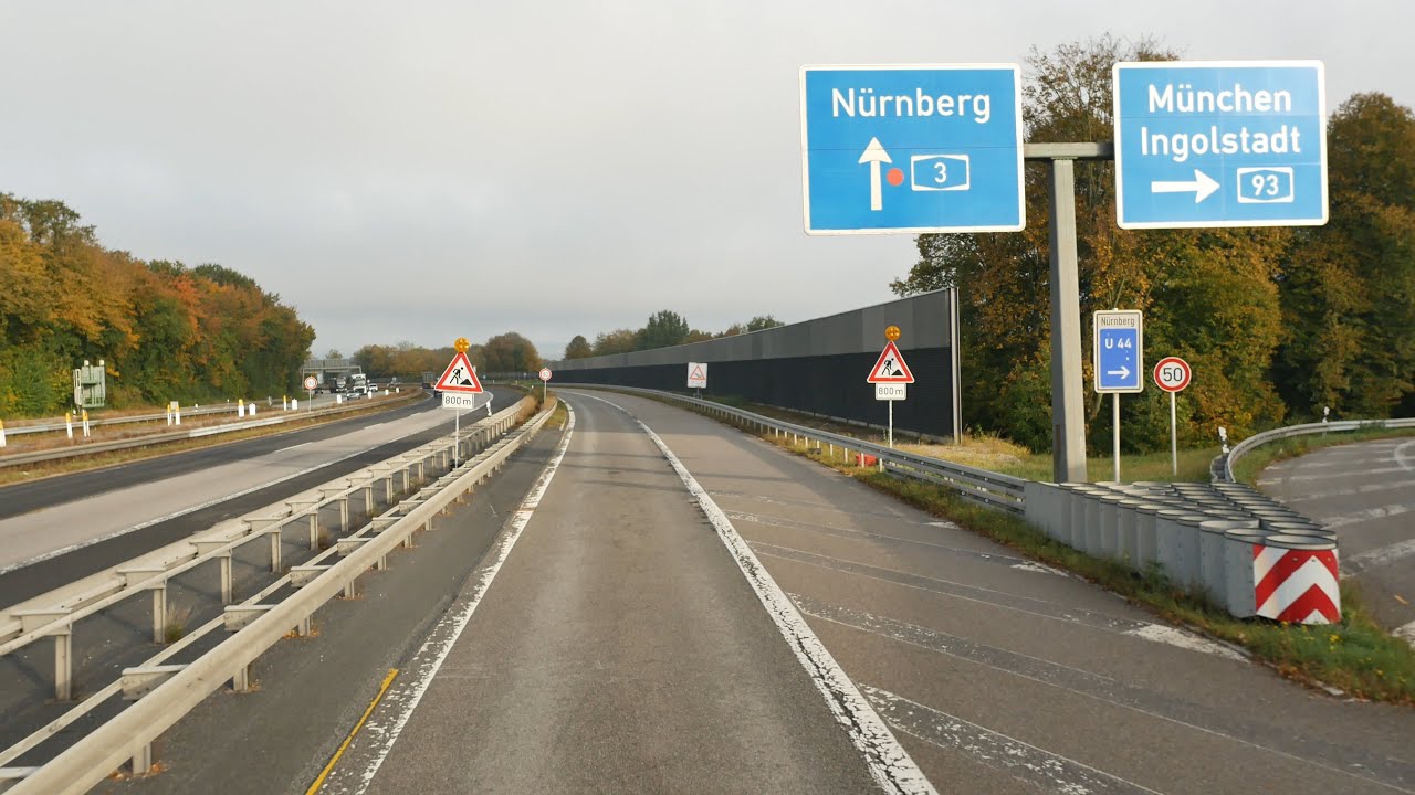 Raststtten A3 Richtung Nrnberg