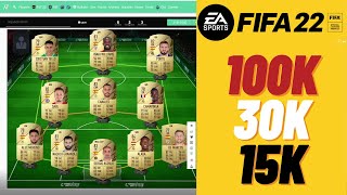 EQUIPE FUT A 15K / 30K / 100K (bien démarrer sur fut 22)