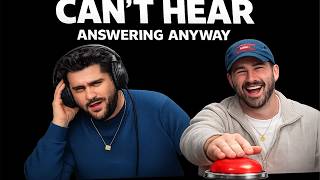 Celebrity We’re Answering Questions We CAN’T Hear  | The Basement Yard Profile