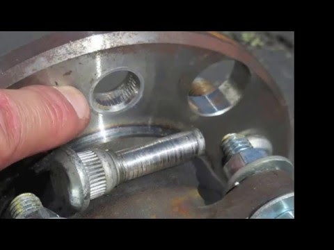 How to remove spinning lug and stud using the Lug Ripper.