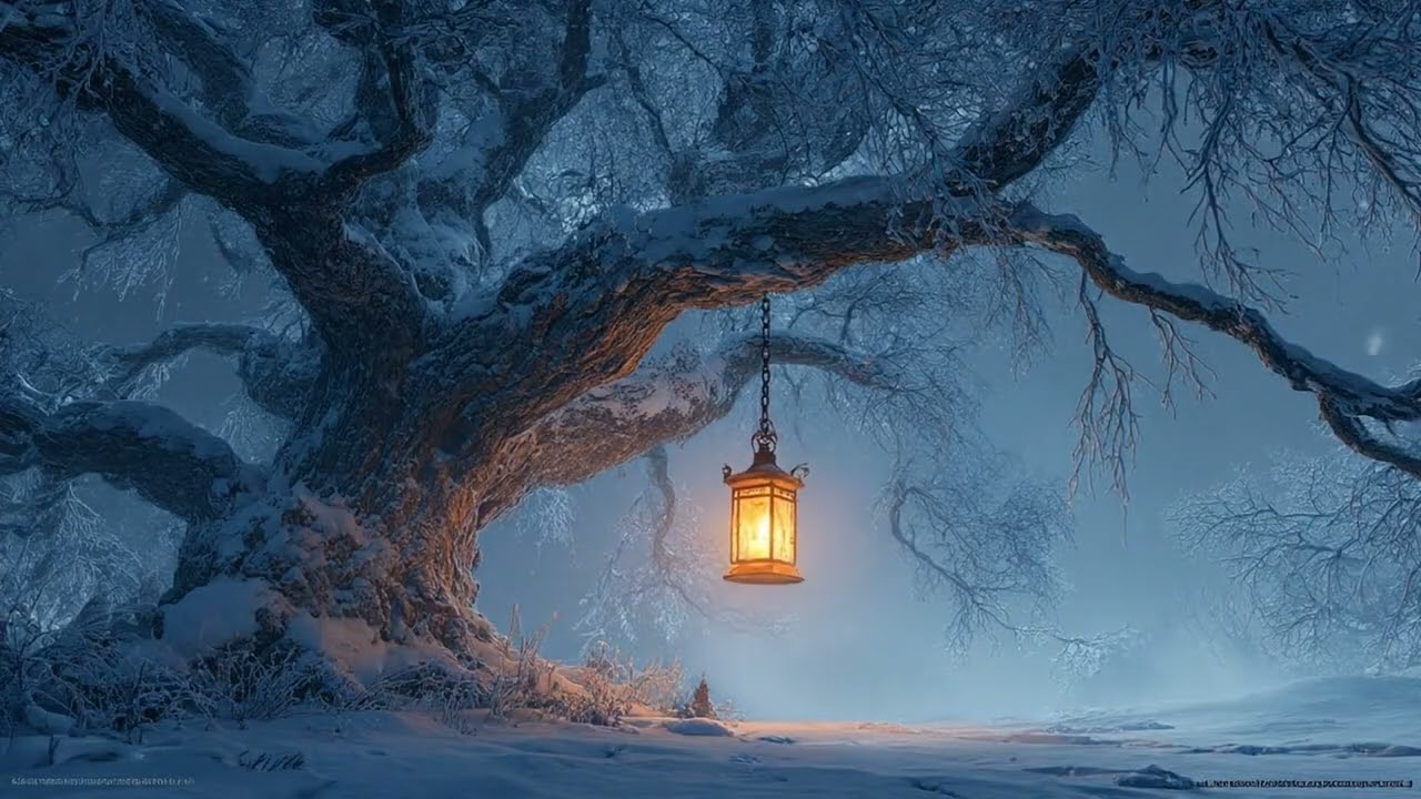Cozy Christmas Lantern Glow 🎄 Relaxing Classical Music for Sleep (1 Hour)