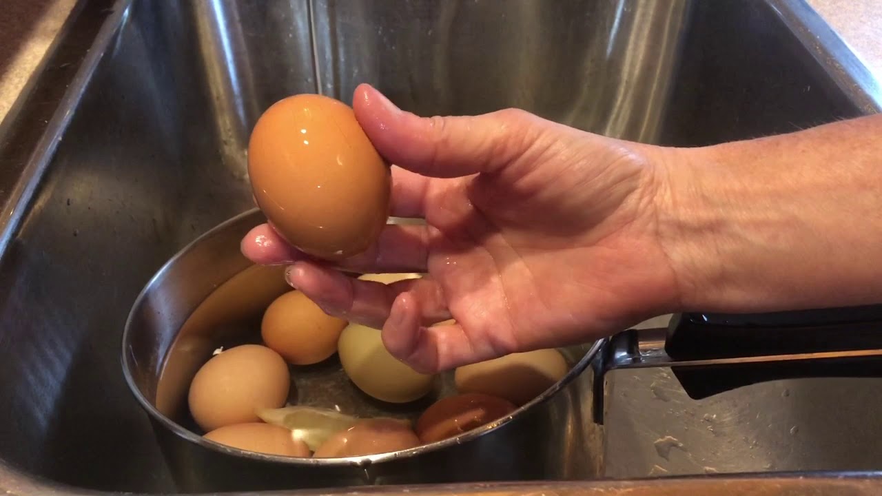 how-to-peel-farm-fresh-hard-boiled-eggs-easier-youtube