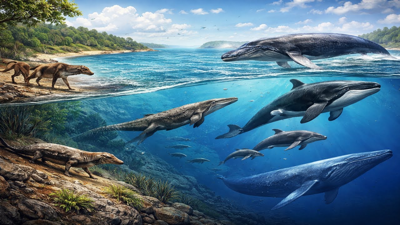 Whales & Dolphins: How land-dwelling mammals returned to the sea!