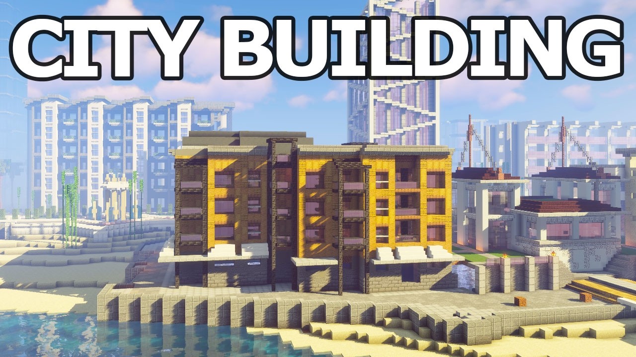 Quick Minecraft Construction Montage | Survival City #8 - YouTube