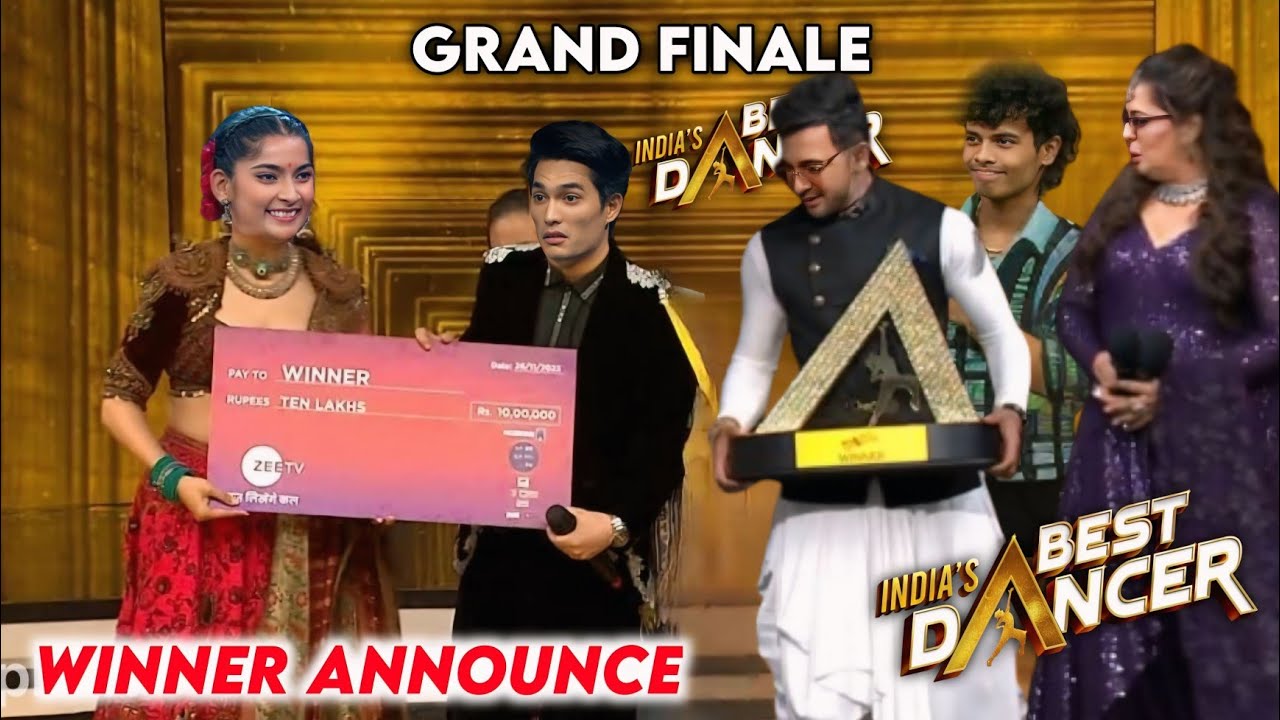 Winner Announce of India Best Dancer Season 4 Today Episode | IBD ...