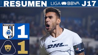 Querétaro 1-1 Pumas, Salvio rescata el empate para los universitarios / J17 CL24 by LIGA BBVA MX 2,815 views 3 days ago 8 minutes, 20 seconds