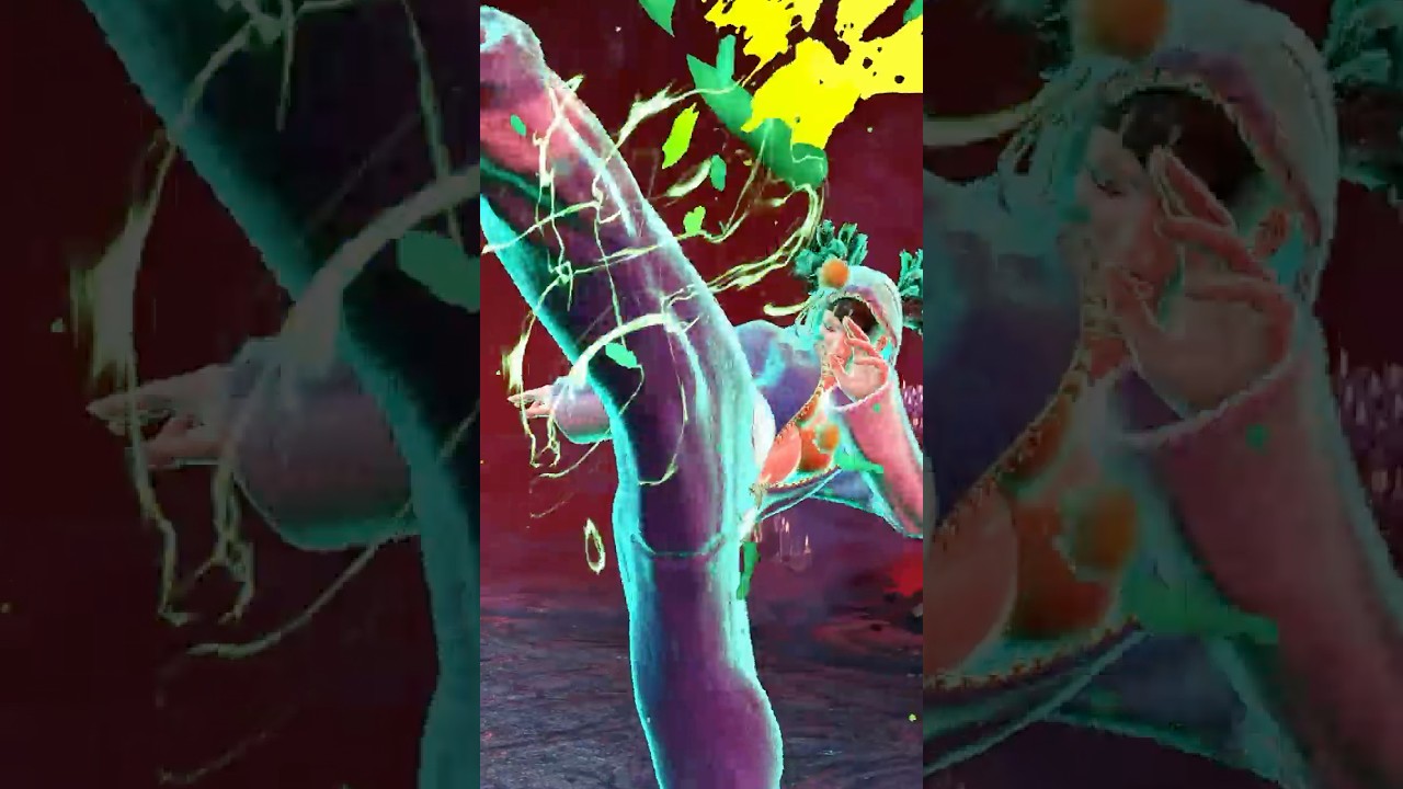 Juri's Max Damage Combo in 1st Person