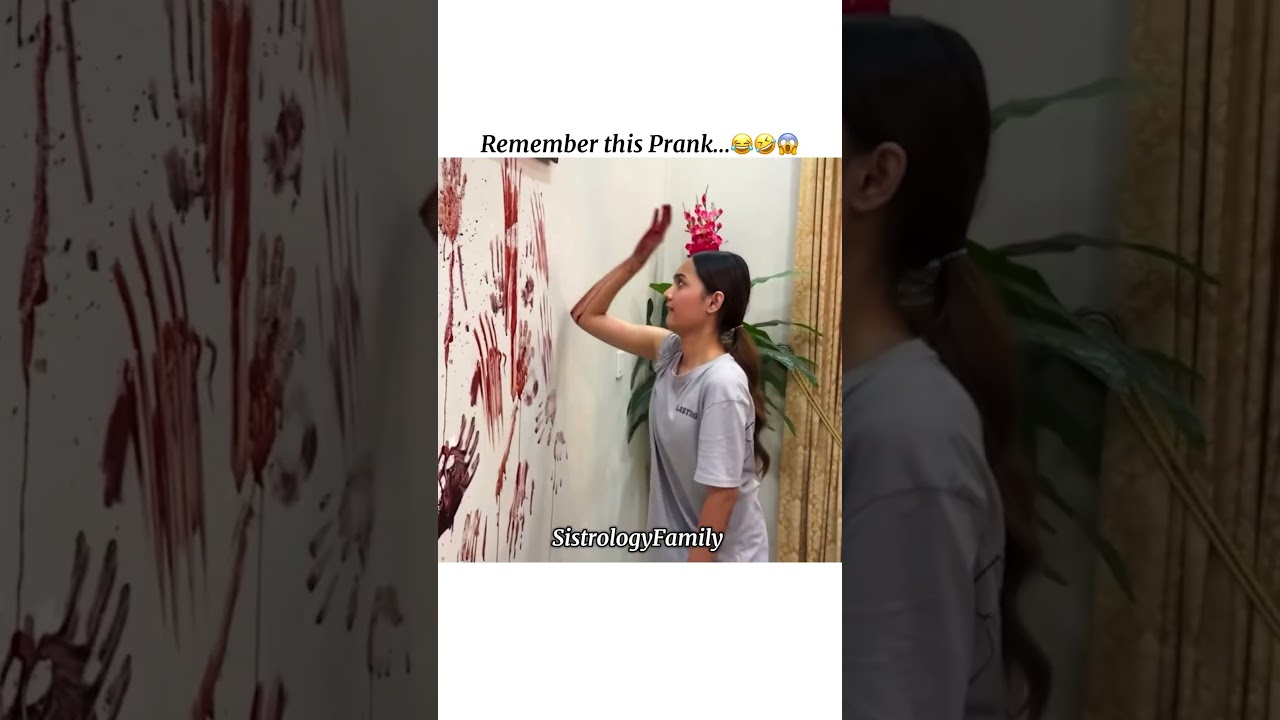 This prank makes me laugh 🤣😂😱|#sistrology