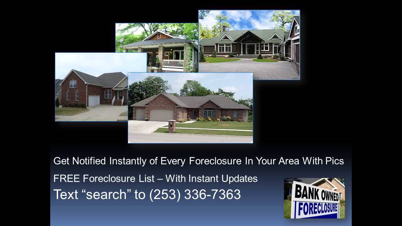 King County Foreclosures WA FREE Updated List Call or Text "search