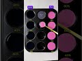 Black + Pink = ? #colormixing #satisfying