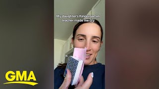 Kindergarten teacher pens emotional poem for parents dropping kids off at school Kindergarten teacher pens emotional poem for parents dropping kids off at school