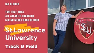 Ian Clough, St Lawrence University Track & Field career, NCAA, 60 meter dash, All Atlantic champion