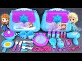 60 Minutes Satisfying with Unboxing Frozen Elsa Makeup Playset, Disney Toys  | Tiny Toys Unboxing