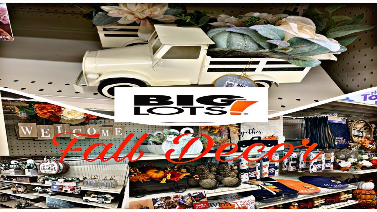 BIG LOTS FALL & HALLOWEEN DECOR 2020 WITH ME* YouTube
