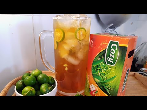 Video TRÀ TẮT/ CÁCH LÀM TRÀ TẮC HƯƠNG TÁO UỐNG TĂNG ĐỀ KHÁNG... - youtube