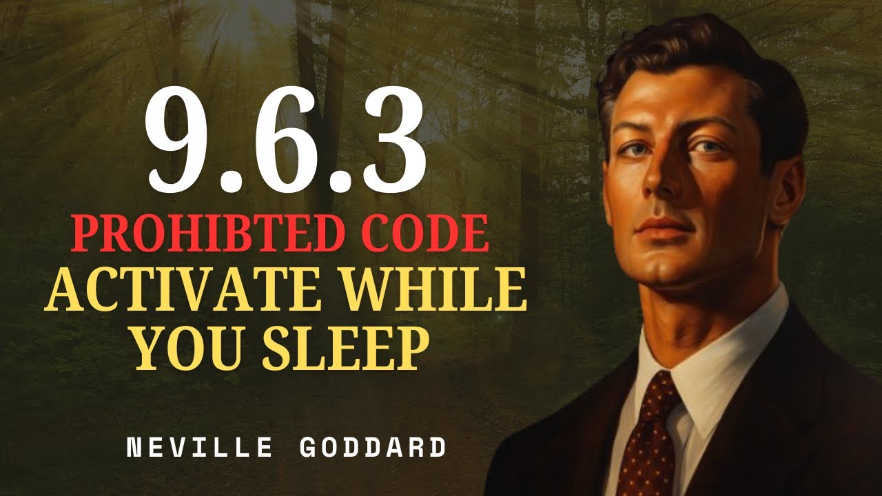 The Forbidden 9-6-3 Code of Neville Goddard | Activate While You Sleep 