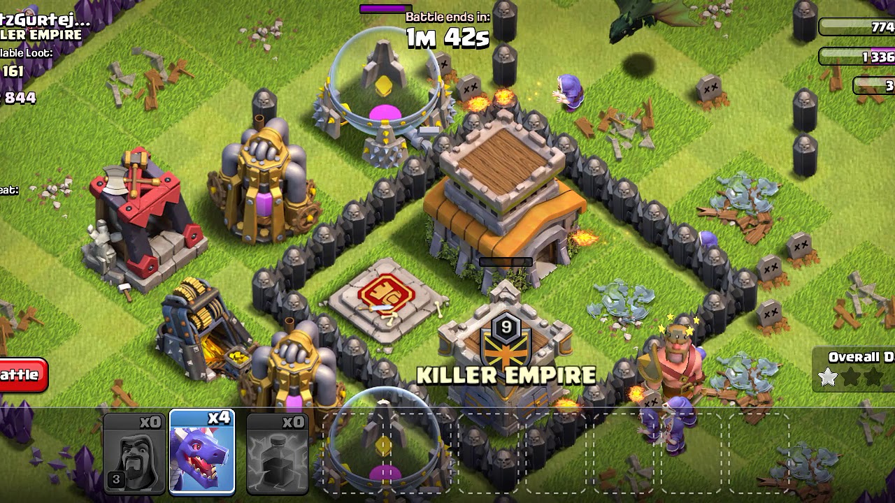 Gameplay - Clash Of Clans - On Phone - YouTube