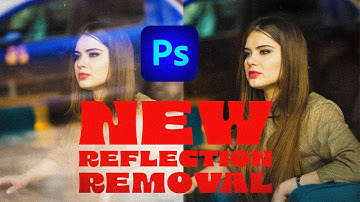 Remove Reflection photoshop 2025 | Photoshop Removes Window Reflections with 1-Click