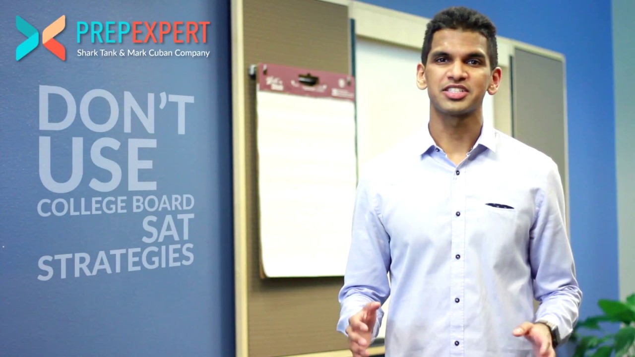 Не используйте стратегии College Board SAT