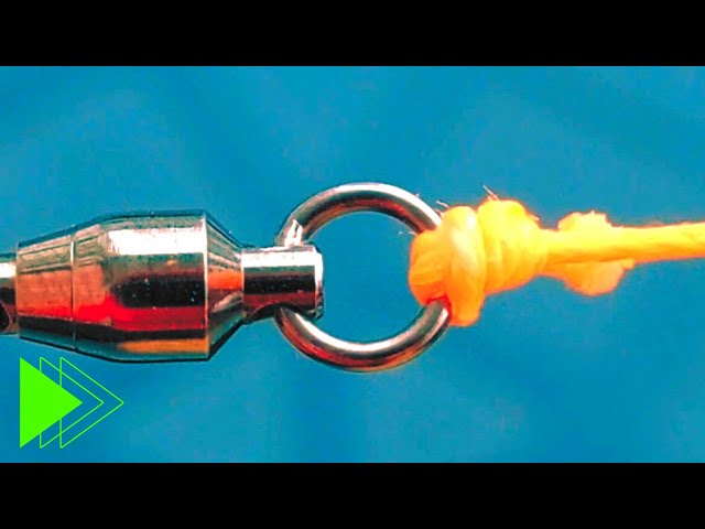 How To Tie Swivel To Fishing Line - PALOMAR KNOT 