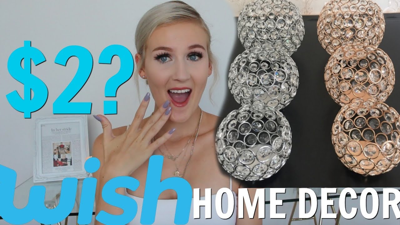 a very GLAM WISH HOME DECOR HAUL