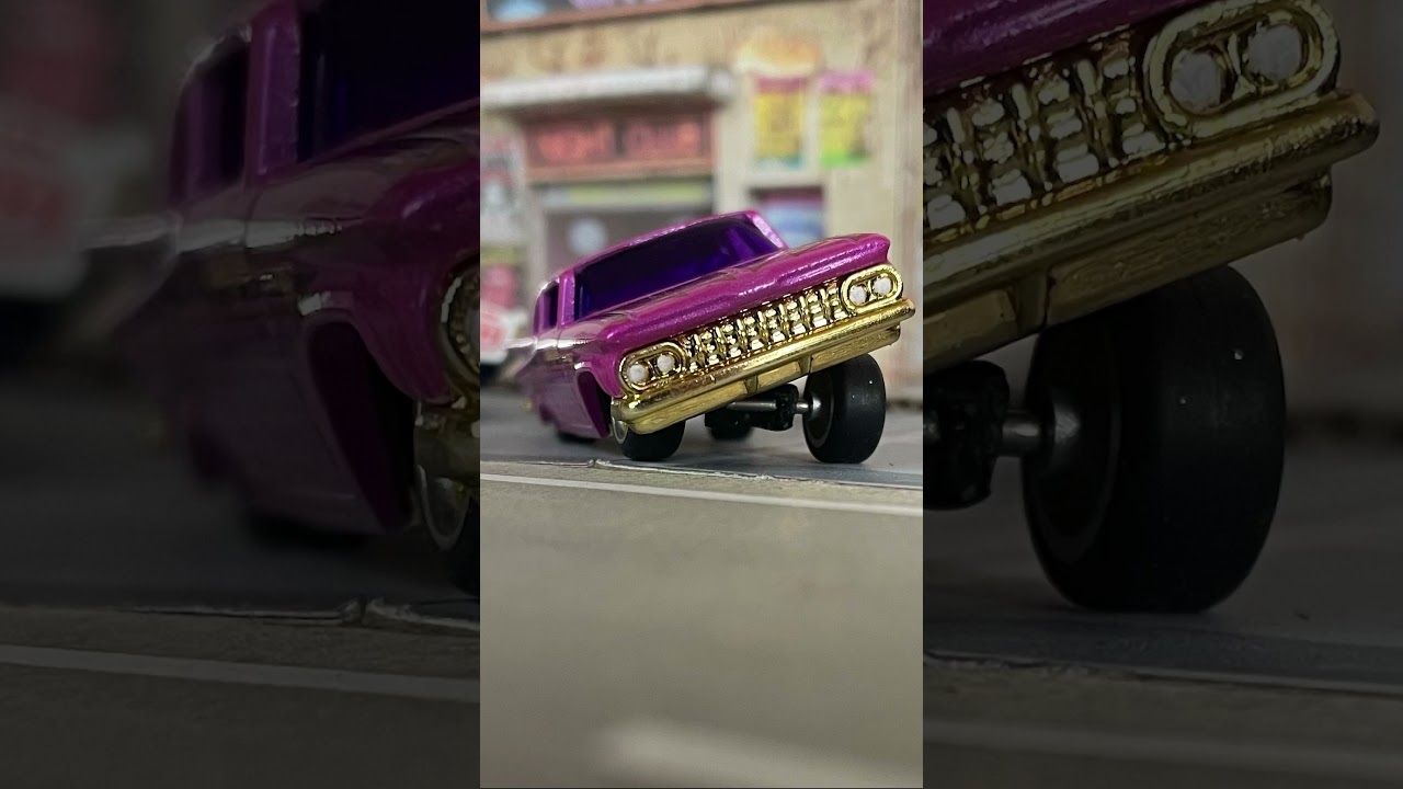 EBay auction on🔥 custom hot wheels. 59 Chevy impala. Lowrider. 