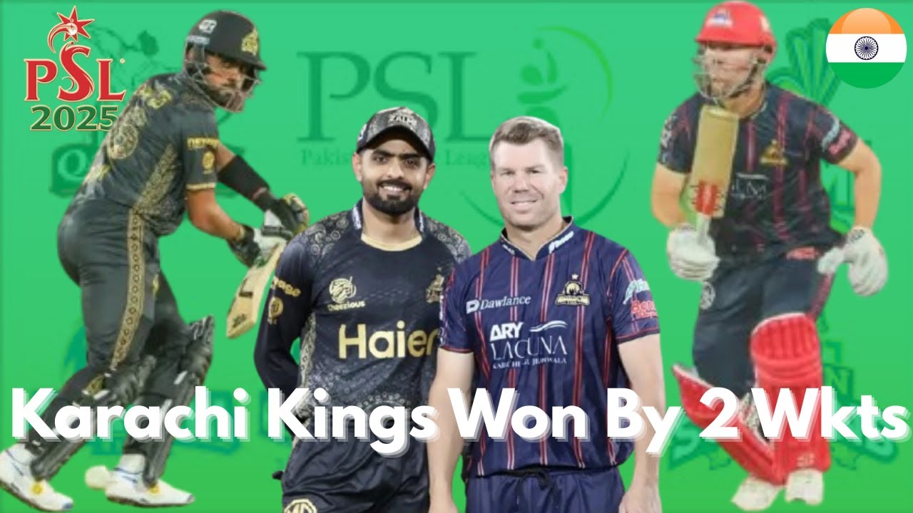 You Won't Believe the Karachi Kings LAST Minute Win 