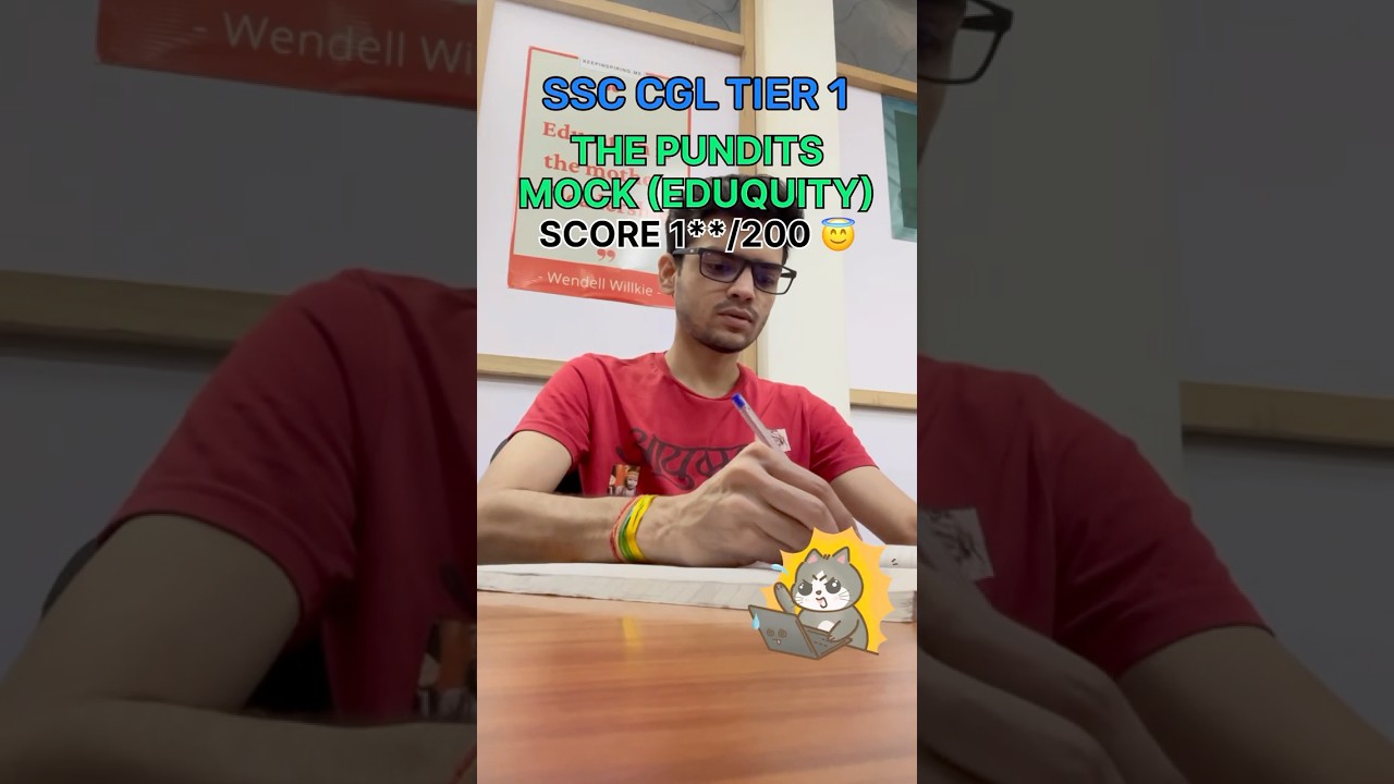 SSC CGL 2025 TIER I THE PUNDITS MARATHON LIVE MOCK 