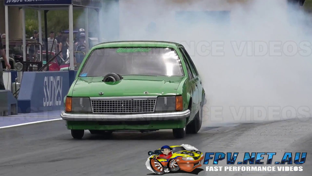 SAM PREECE QUICKBITZ TUNED BARRA TURBO COMMODORE 7.31 @ 153 MPH