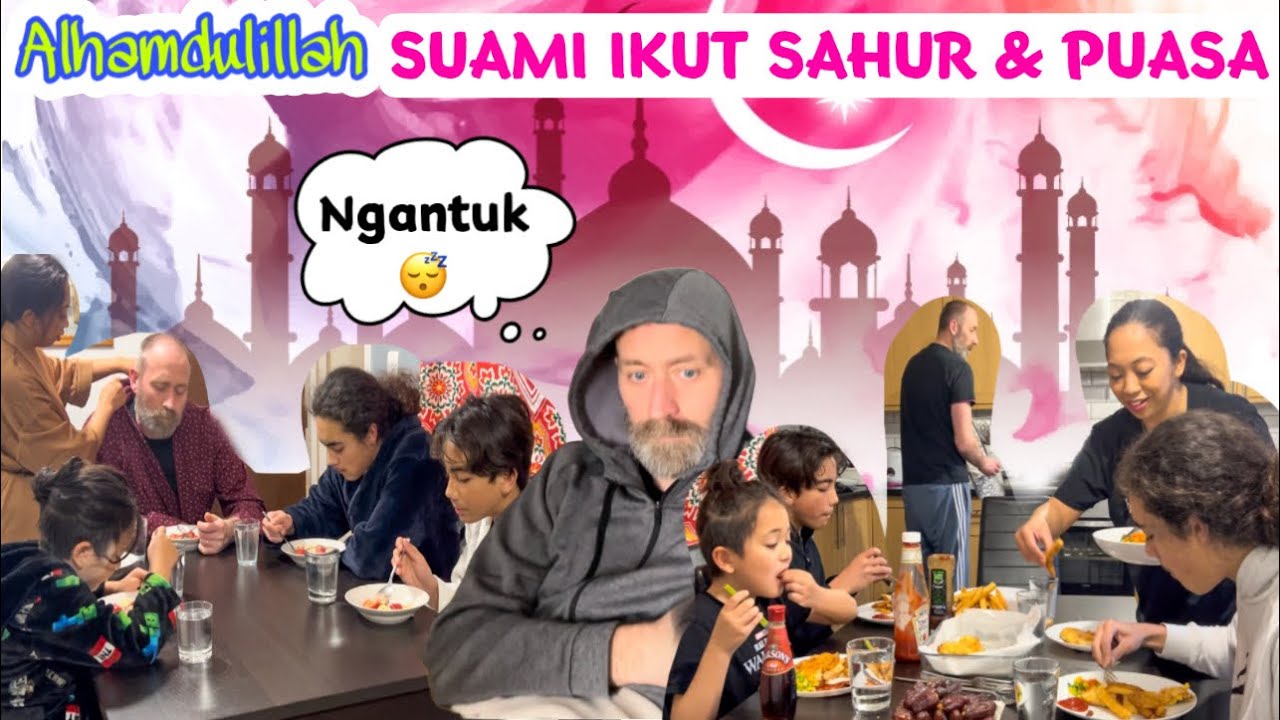 ALHAMDULILLAH PUASA HARI INI FULL SEKELUARGA 😇