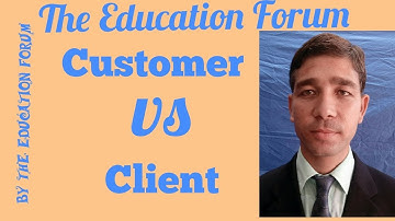Customer vs Client in Urdu